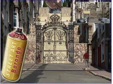 La fresque Borondo plus belle fresque de France