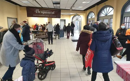 Très gros succès pour le premier marché des restaurateurs
