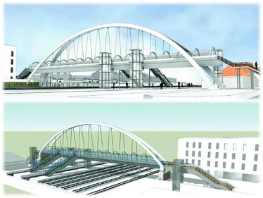Le remplacement de la passerelle : “chantier du siècle”