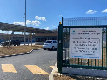 La nouvelle déchetterie a ouvert et il y a du changement