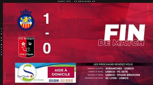 Boulogne triste et décevant... En coupe comme en championnat...