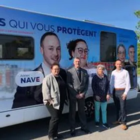 Angélique Verbecke - Adrien Nave : un duo d’élus qui se veut...