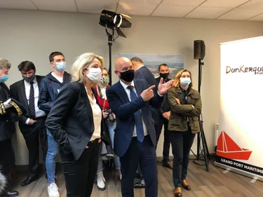 Le Port de Dunkerque est un exemple, et c’est une ministre qui le...