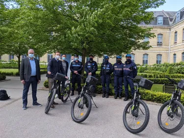 Des vélos à assistance électrique pour la police municipale...