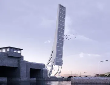 Un nouveau pont à l'Ecluse Watier