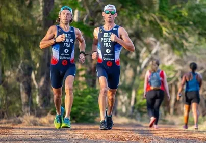 Antoine Perel et Olivier Lyoen aux Jeux de Tokyo