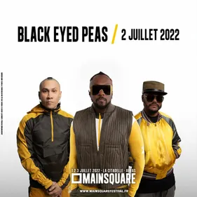 Black Eyed Peas au Main Square l'année prochain