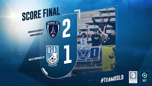 Défaite de Dunkerque au Paris FC