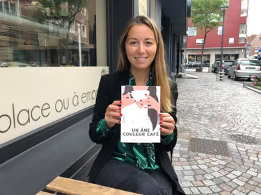 “Un âne couleur café”, premier roman de Marine Leroy