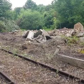 Avec la destruction de la Halte ferroviaire de Zuydcoote, une...