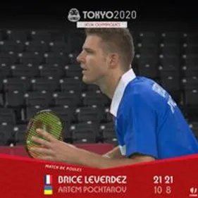 Brice Leverdez réussit son entrée dans les Jeux