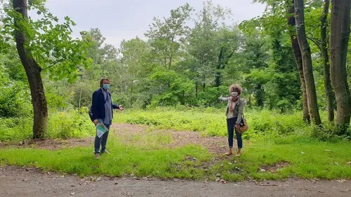 Des militants écologistes s'inquiètent de l'avenir du bois Farjon