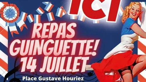 Un repas-guinguette aux Huttes pour le 14 juillet