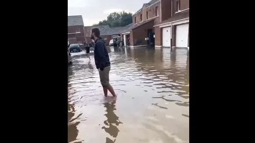 Des inondations dans plusieurs communes après un violent orage, ce...