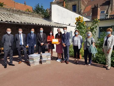 A l’école Paul Bert, les élèves sont les seuls du Pas-de-Calais à...