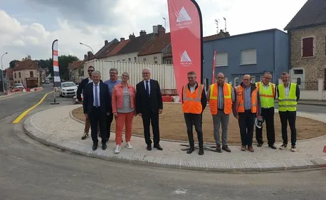 St-Etienne-au-Mont: "ce rond-point, ça va nous changer la vie" se...