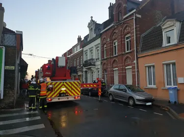 Un appartement en feu à Petite-Synthe