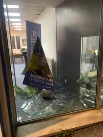 La permanence LR saccagée