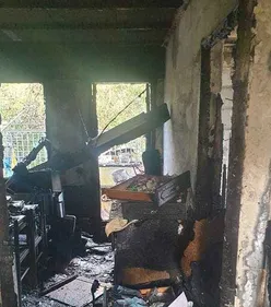 Un couple a tout perdu dans un incendie