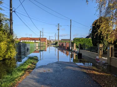 De nouvelles inondations ce lundi matin à Aire-sur-la-Lys et Wittes