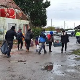 Un migrant blessé par balle