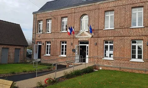 A Quelmes, le rez-de-chaussée de la mairie a été totalement rénové...