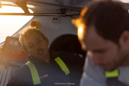 Thomas Ruyant désormais troisième de la Transat Jacques Vabre