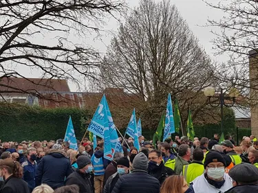 Des centaines de salariés mobilisés à Arc en vue des négociations...