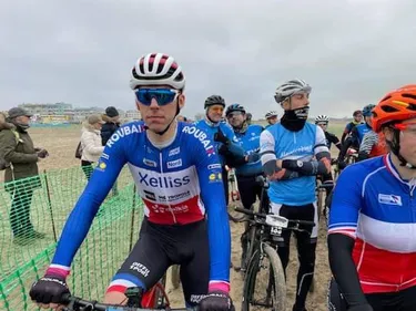 Samuel Leroux champion d'Europe de VTT sur sable