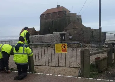 Le parking à bateau et les berges de la Slack fermés à Ambleteuse