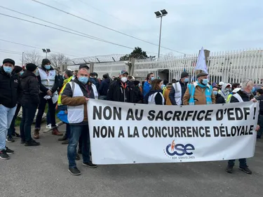 Les agents EDF en colère contre les décisions de l’Etat