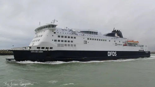 DFDS pourrait fermer sa ligne Calais - Sheerness