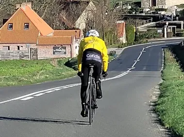 Guillaume Martin dans la Région pour préparer le Tour de France