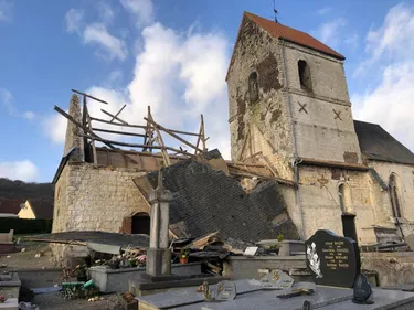 Image de désolation à Clerques