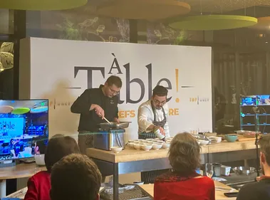 Camille Delcroix et Clément Codron, deux chefs réunis au StrOm pour...