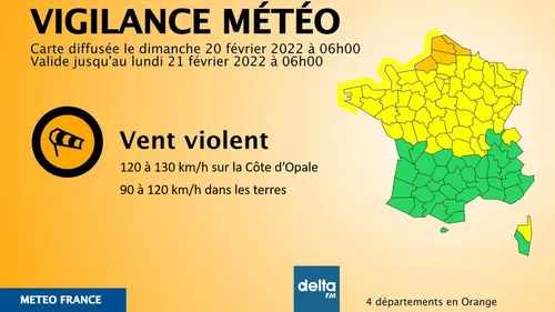 Tempête : nouvelle vigilance orange ce dimanche