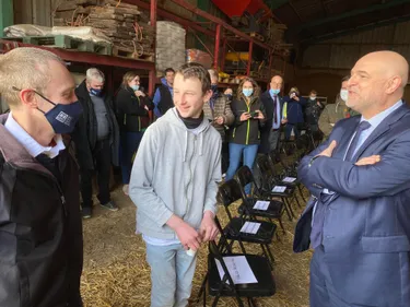 Laurent Pietraszewski en visite à Hondeghem