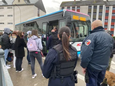 De nombreux contrôles de police au sein des bus « MOUVEO »