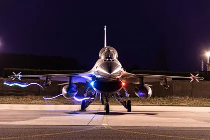 Des exercices de l'armée de l'air belge à la frontière