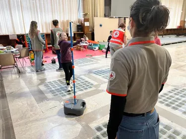 La Croix Rouge mobilisée pour aider les victimes de la guerre en...