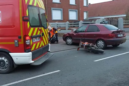 Les secours mobilisés pour un accident
