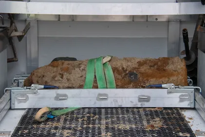 Un deuxième obus découvert en deux jours sur le chantier de la...