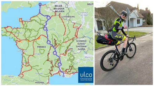 Théo, 21 ans, va avaler 1453km pour les enfants en situation de...