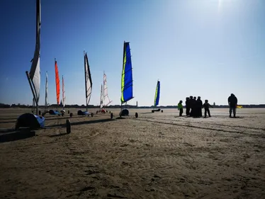 Les championnats de France de char à voile à Gravelines ce week-end