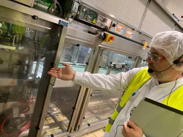 L’usine Danone se lance dans le yaourt brassé