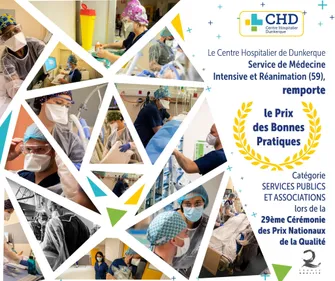 Le service Réanimation de l’Hôpital de Dunkerque récompensé