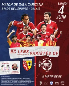 Le Variété Club de France face à Lens ce samedi au stade de l'Epopée