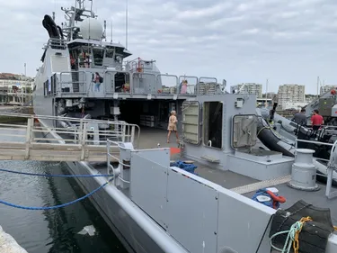 La Socarenam fête le départ du premier des six patrouilleurs Outre-mer