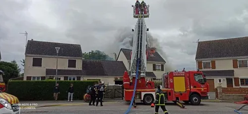 Un terrible incendie à Holque