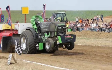 Le tracteur pulling de retour dans la région